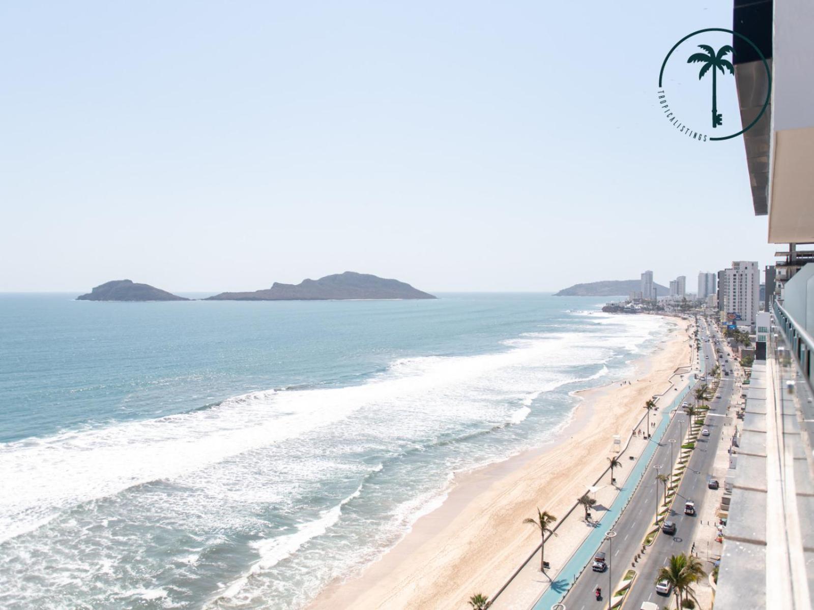 마사틀란 Terraza Con Vista Al Mar, Bbq Y Piscina 아파트 외부 사진