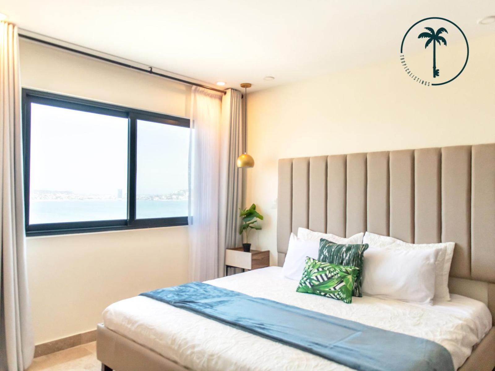 마사틀란 Terraza Con Vista Al Mar, Bbq Y Piscina 아파트 외부 사진